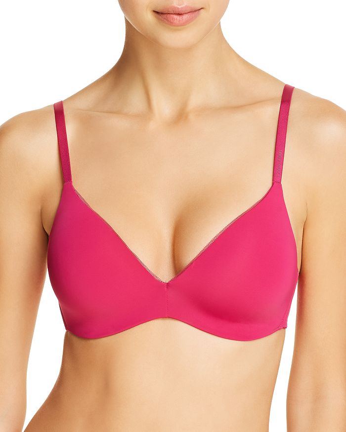 Calvin Klein Sculpted Lightly-lined Demi Bra Qf1739 In Enthrall