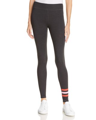 Sundry - Stripe-Detail Leggings - 100% Exclusive