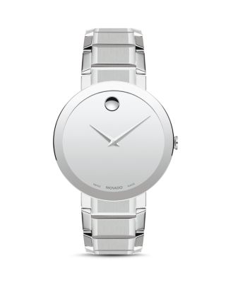 Movado Sapphire Watch, 39mm | Bloomingdale's