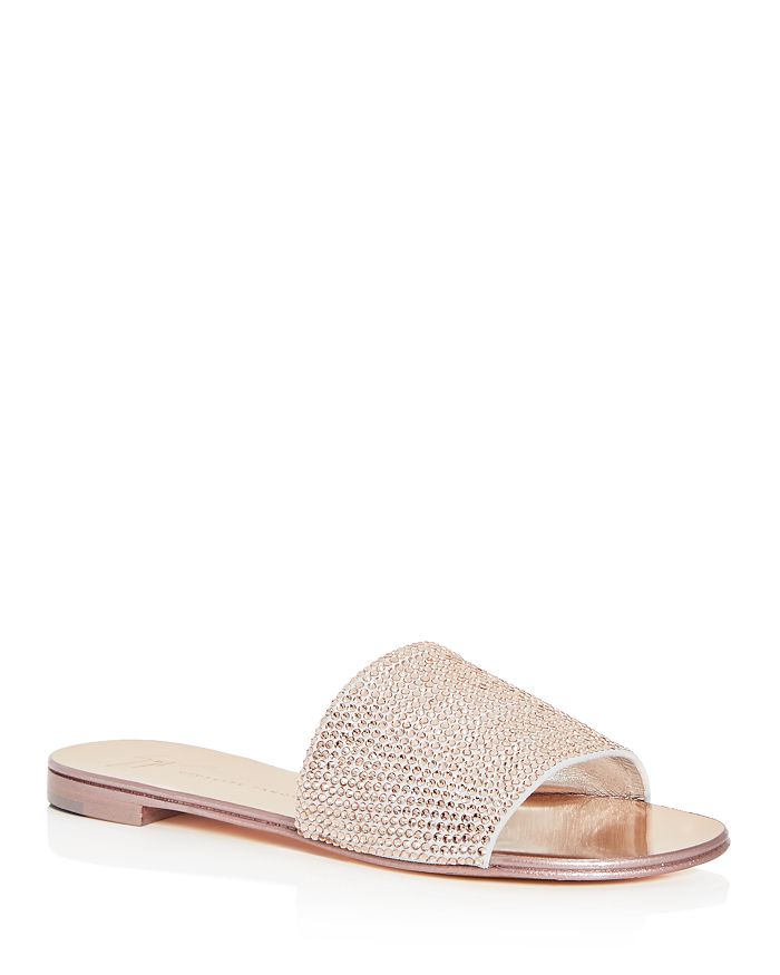 Giuseppe Zanotti Women s Swarovski Crystal Embellished Slide