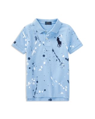 ralph lauren paint splatter polo shirt