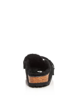Women's Boston Shearling Clogs