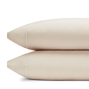 Hudson Park Collection 500tc Sateen Wrinkle-resistant Standard Pillowcase, Pair - 100% Exclusive In Sand