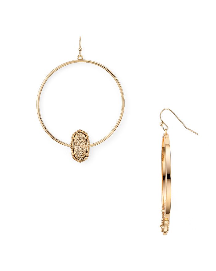 Kendra scott elora discount frontal hoop earrings