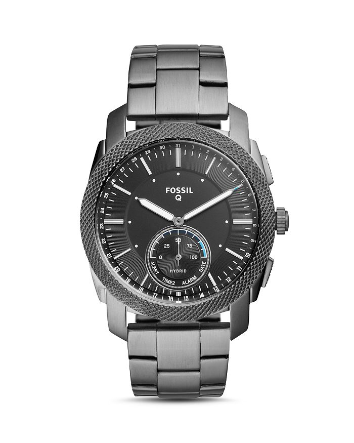 Fossil Hybrid Smartwatch, 45mm In Black/gray