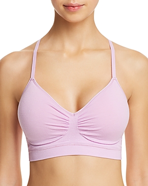 Yummie Emmie T-back Cami Bralette In Orchid Bouquet