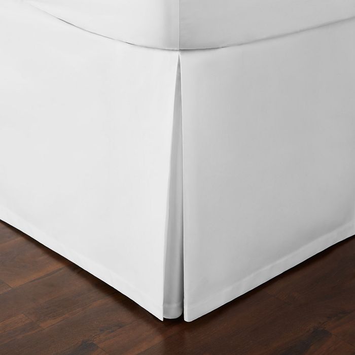 Hudson Park Collection 680tc Sateen Bedskirt, Queen - 100% Exclusive In White