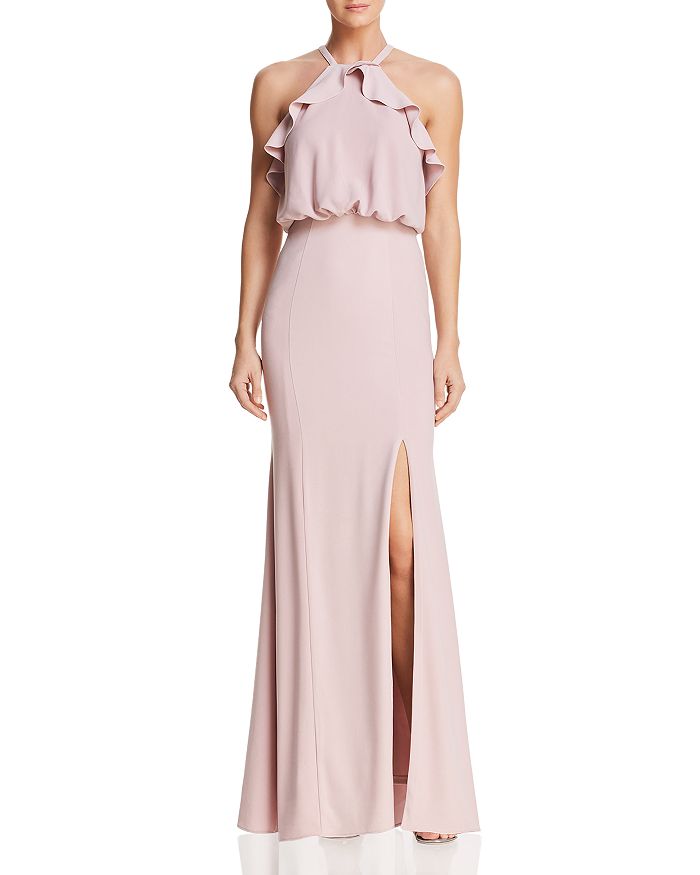 Decode 1.8 Ruffled Blouson Gown - 100% Exclusive In Blush