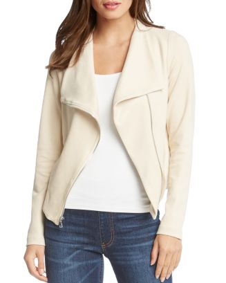 Karen Kane Faux-Suede Moto Jacket | Bloomingdale's