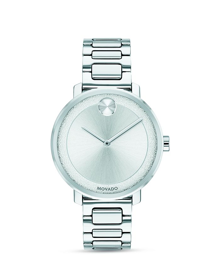 Movado Bold Watch, 34mm In Silver