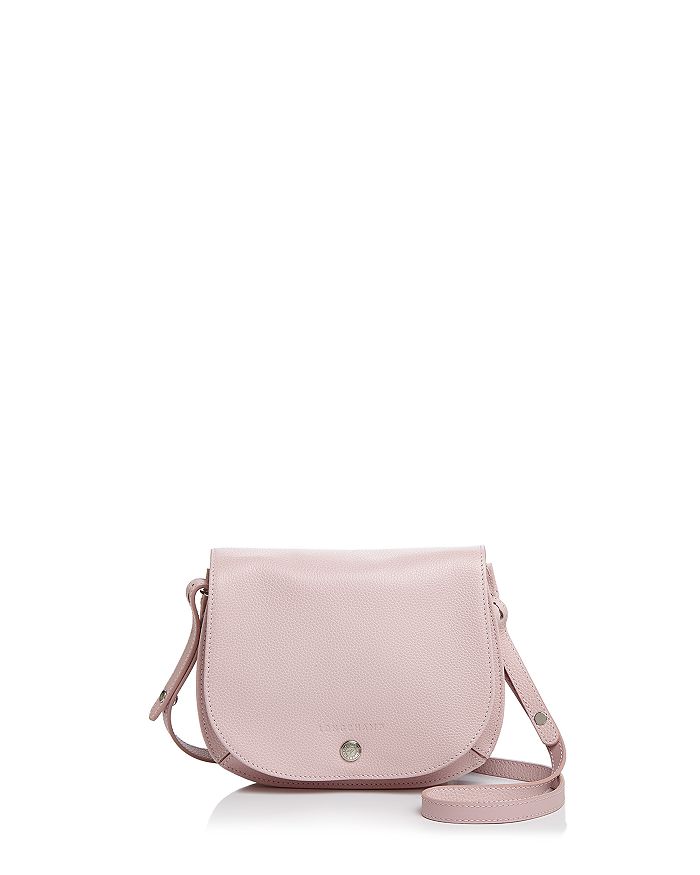 Longchamp Le Foulonne Small Leather Saddle Handbag Bloomingdale s