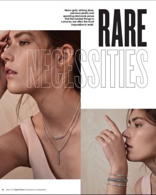 Sterling Silver Caviar Spark Diamond Bar &amp; Ball Chain Necklace, 16&amp;quot;