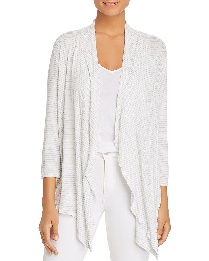 Cupio Pinstripe Waterfall Cardigan Bloomingdale s