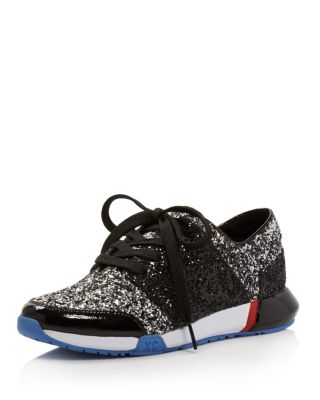 Sumner Glitter Lace Up Sneakers 