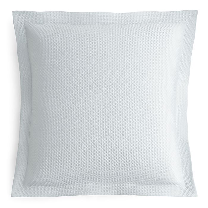 Matouk Alba Quilted Euro Sham In Pink