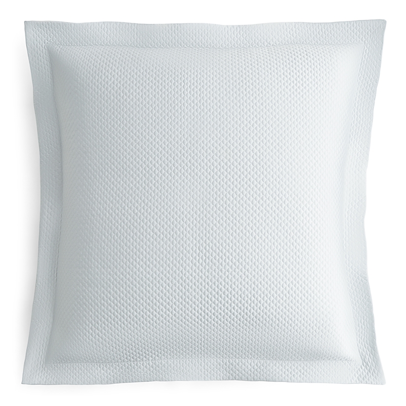 Matouk Alba 600 Thread Count Quilted Euro Sham In Pool