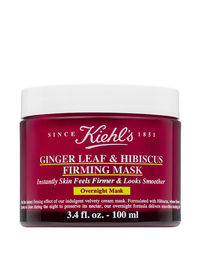 Shop Kiehl's Since 1851 Ginger Leaf & Hibiscus Firming Mask 3.4 Oz.