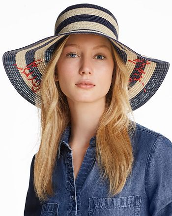 kate spade new york Out And About Striped Sun Hat | Bloomingdale's
