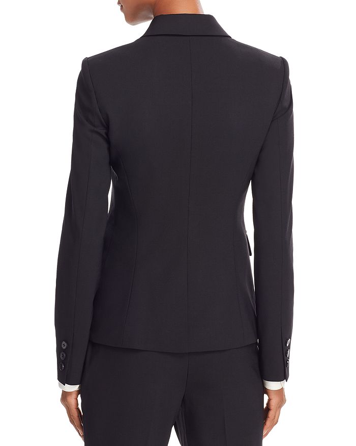 Theory Carissa Wool-blend Blazer In Black | ModeSens