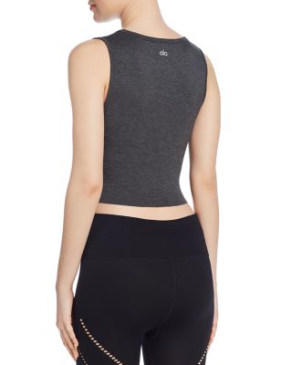 alo yoga twist front top