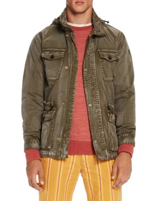 Scotch and soda deals garment dyed field jacket