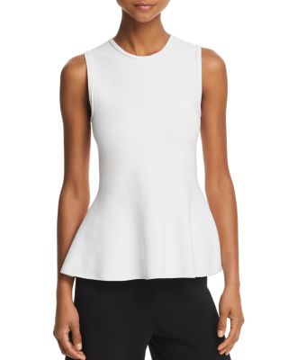 theory classic peplum top