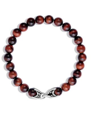Spiritual Beads Bracelet with Red Tiger's Eye, 8mm 