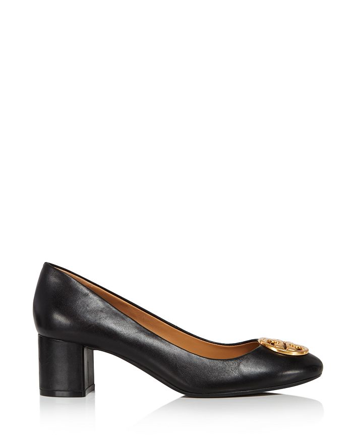 TORY BURCH WOMEN'S CHELSEA BLOCK-HEEL PUMPS
