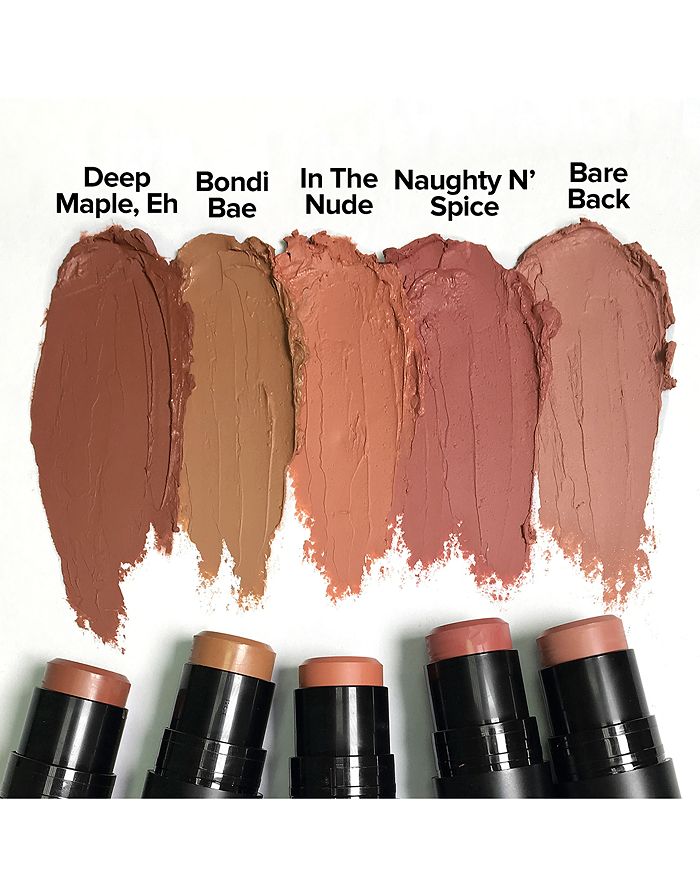 Shop Nudestix Nudies Matte All Over Face Blush & Bronze In Naughty N' Spice (matte)