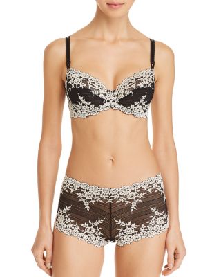 Embrace Lace Unlined Underwire Bra & Boyshort