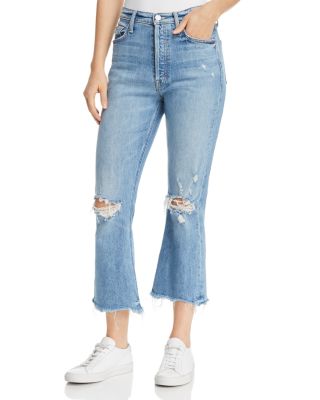 mother the tripper ankle jeans