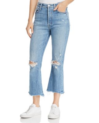 mother tripper ankle jeans