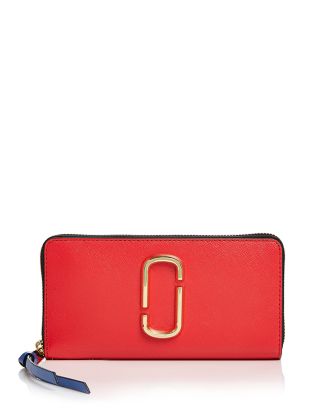 MARC JACOBS MARC JACOBS Snapshot Standard Leather Continental Wallet ...