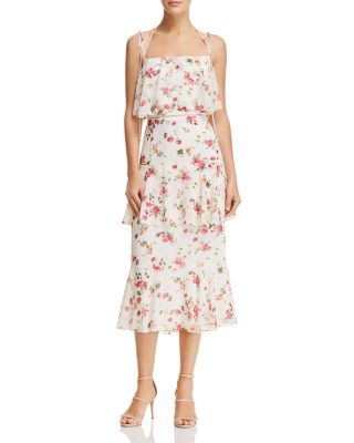 wayf floral dress