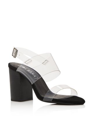 transparent heel sandals online