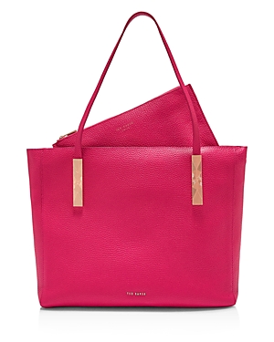 TED BAKER PAIGIE LEATHER TOTE,XH8W-XB95-PAIGIE