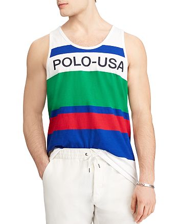 Polo Ralph Lauren Cp 93 Striped Classic Fit Tank Bloomingdale S