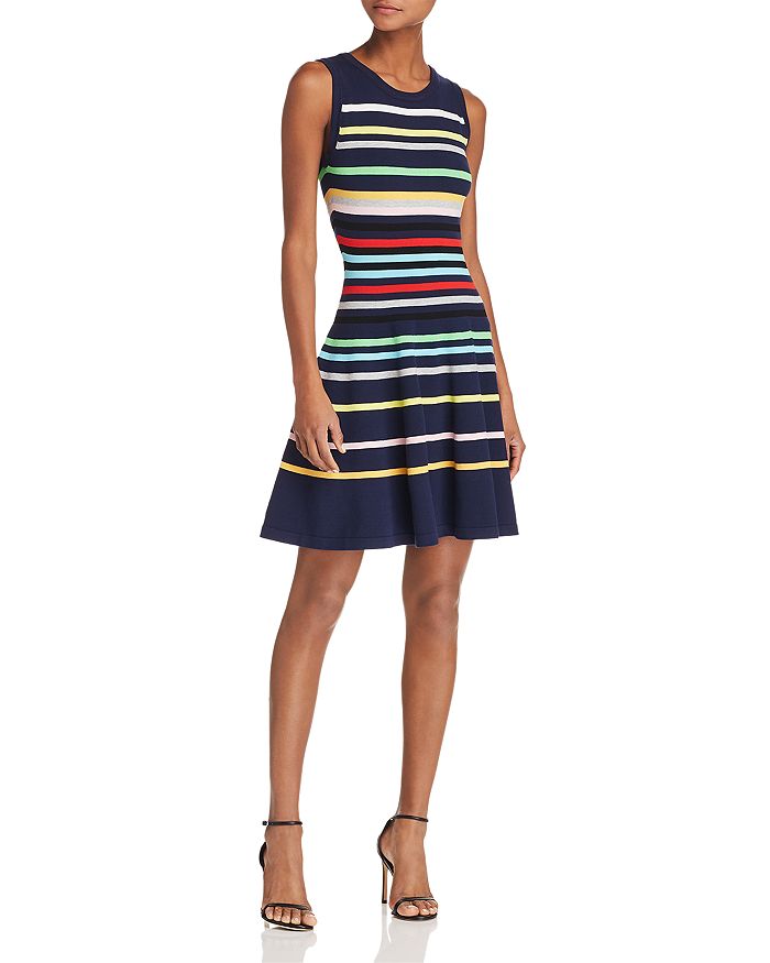 Milly rainbow clearance stripe dress