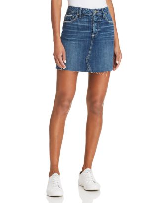 Paige aideen store denim mini skirt