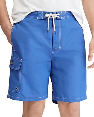 Polo Ralph Lauren Men's Big & Tall Kailua Swim Trunks In Bright Blue