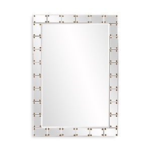 Howard Elliott Remington Studded Mirror, 39.5 x 27