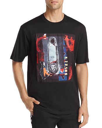 Versus Versace Abstract Safety Pin Graphic Tee Bloomingdale S