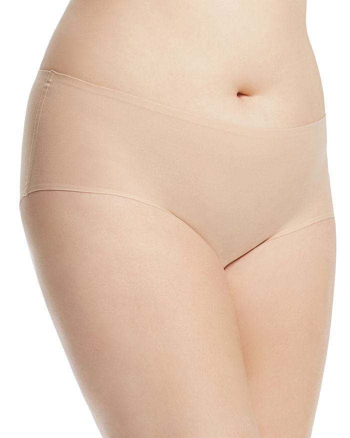 Shop Chantelle Soft Stretch One-size Full Hipster In Nude