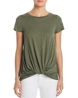 CUPIO KNOT FRONT TEE,BL43255