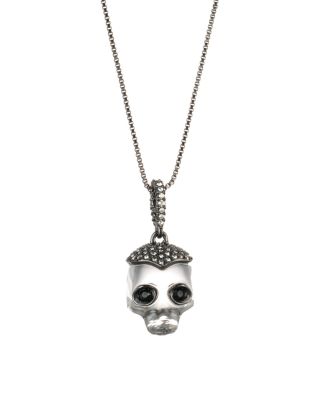 alexis bittar skull necklace