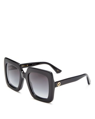 gucci women's square sunglasses