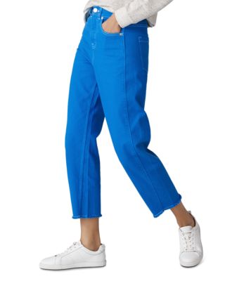 whistles barrel leg jeans blue