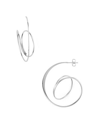 Bloomingdale's Swirling Spiral Hoop Earrings - 100% Exclusive ...