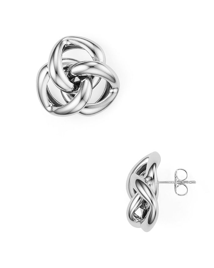 Nancy B Triple Knot Stud Earrings - 100% Exclusive In Silver