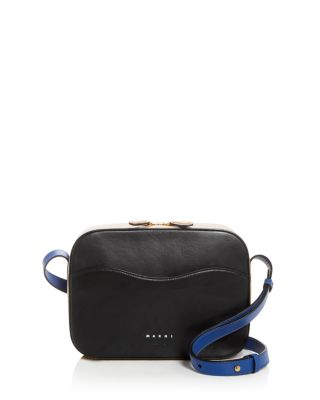 Marni - Small Color-Block Leather Camera Bag